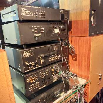 Technics Anlage Japan 1975 mit Plattenspieler